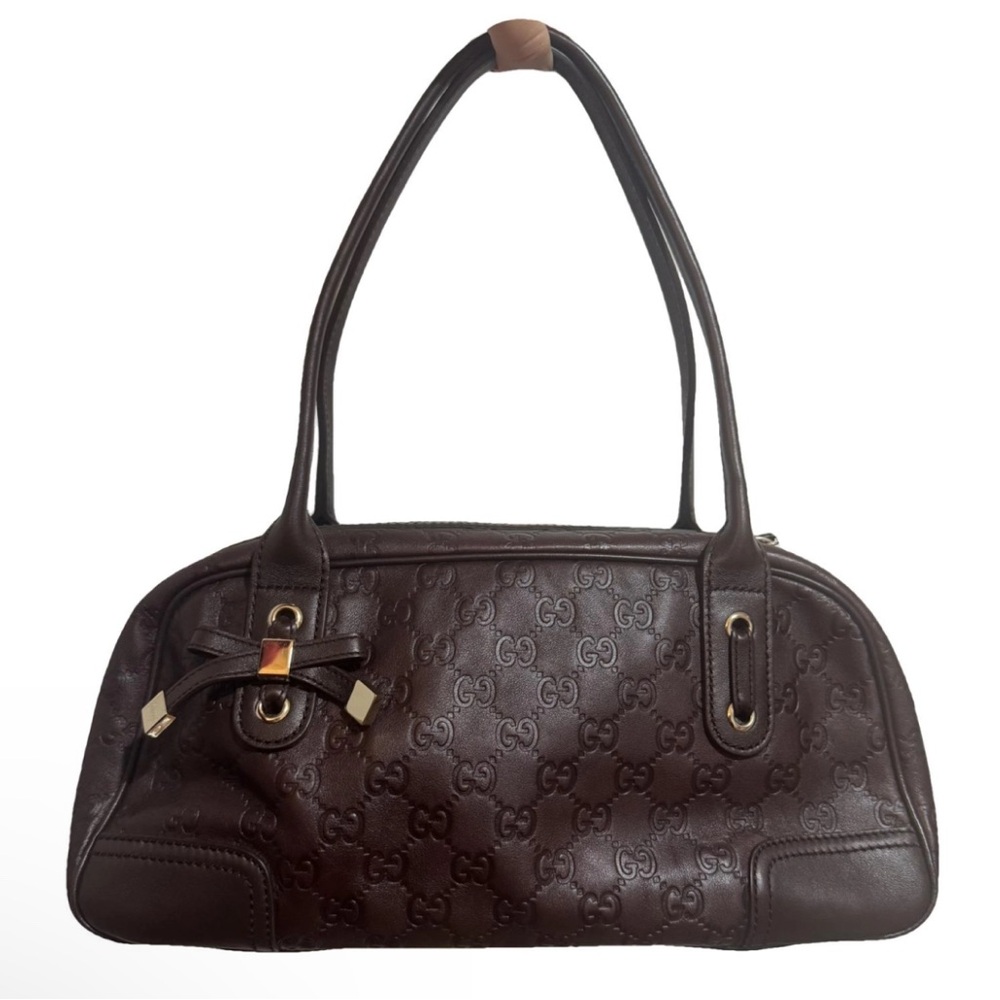 Gucci Guccissima Leather Princy Handbag - Picture 1 of 11